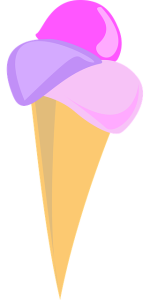 Clipart Ice Cream: Not good for your heart
